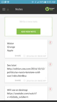 NotepadLive - Text Sharer and android App screenshot 0